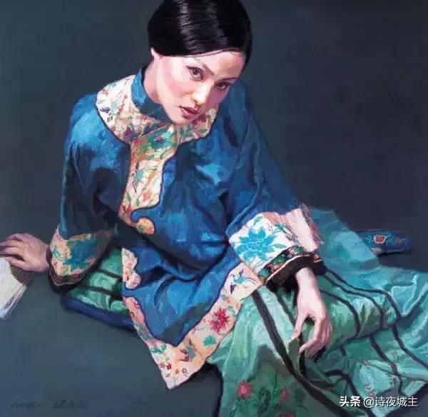 当代画家陈逸飞是否赋予了中国写实油画古典浪漫的元素画风？
